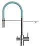 watercat Brause 3T chrom/türkis Küchenarmatur - 3B_3